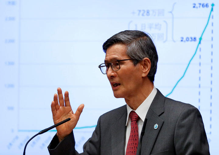 政府対策分科会の尾身会長は、本来なら政治家が果たすべき役割まで担わされている　Issei Kato/Pool/REUTERS