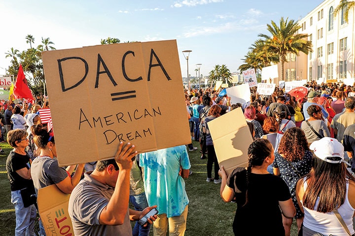 不法移民の救済制度「DACA」撤廃を発表したトランプ政権だが　John Gastaldo-REUTERS