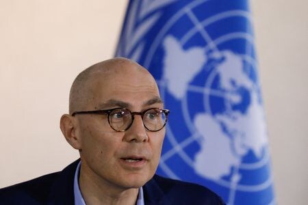 　トゥルク国連人権高等弁務官（写真）は７日講演し、中国やロシアなどの政府が市民社会を抑圧していると批判するとともに、一部西側諸国についても貧困や警察の暴力といった問題を指摘した。ベネズエラのカラカスで１月撮影(２０２３年　ロイター/Leonardo Fernandez Viloria)