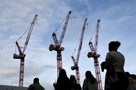 欧州連合（ＥＵ）統計局が１３日発表した１０月のユーロ圏鉱工業生産指数は前月比０．７％、前年同月比６．６％それぞれ低下した。独ベルリンで１０月撮影（２０２３年　ロイター／Annegret Hilse）