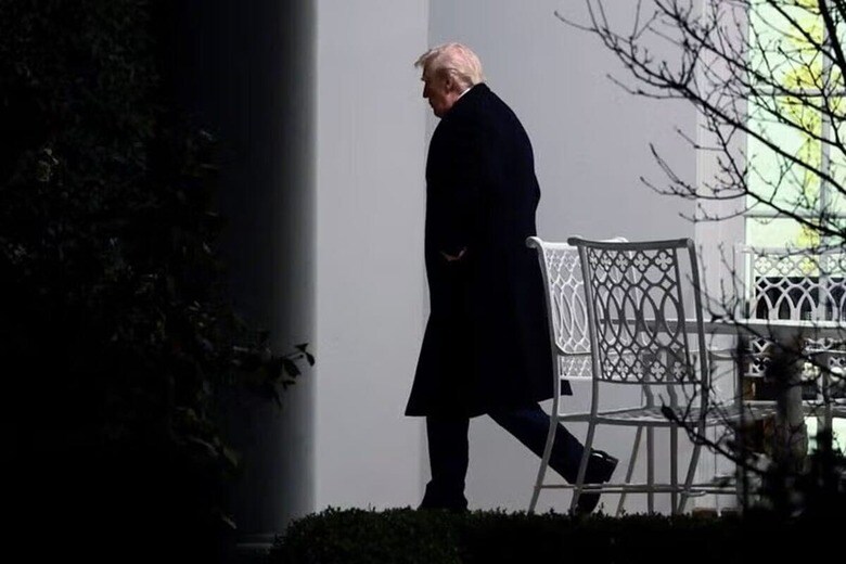 トランプ米大統領。11月14日、ホワイトハウスで撮影。REUTERS/Evelyn Hockstein