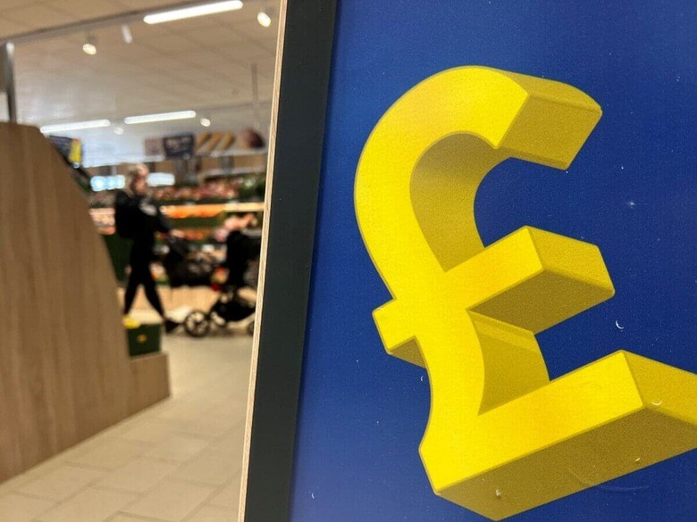 ロンドンのスーパーマーケット（2024年9月）　EYEPRESS via Reuters