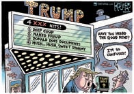 1冊9000円で聖書までグッズ化...煩悩まみれのトランプが販売する「バイブル」の内容は？