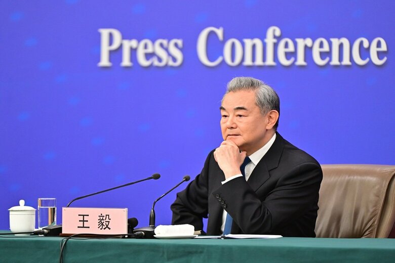 王毅外相　VCG/VCG-REUTERS