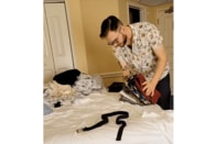 【動画】「これは賢い...」男性の「独特すぎる」スーツケース荷造り動画がSNSで話題に「理にかなってる！」