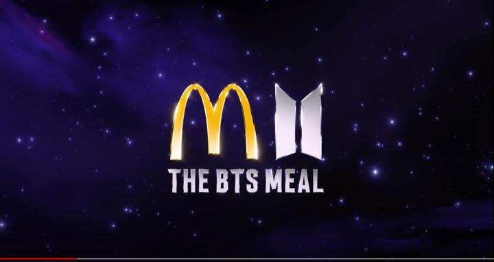 米マクドナルドが２８日発表した第２・四半期決算（６月３０日まで）は、売上高や利益が急増し、市場予想を上回った。写真はBTSミールのCMから　McDonald\'s / YouTube