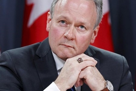 　１０月３１日、カナダ銀行（中央銀行）のポロズ総裁（写真）は議会で証言し、カナダは景気サイクルの重要局面にあり、かなりの不確実性に直面しているとの見解を示した。２０１６年１月撮影（２０１７年　ロイター/Chris Wattie/File Photo）