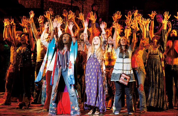 ミュージカル『ヘアー』ヒッピーをロック音楽で鮮明に描いた