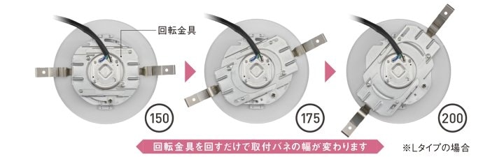 パナソニックのリニューアルダウンライト