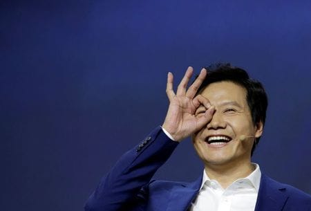 米ナスダック上場で、ソーシャルメディア事業を展開する中国企業ＪＯＹＹ（歓衆集団）の大株主２人が、同社の非公開化を計画している。うち１人の小米科技（シャオミ）創業者、雷軍氏、２０１９年撮影。（２０２１年　ロイター/Jason Lee）