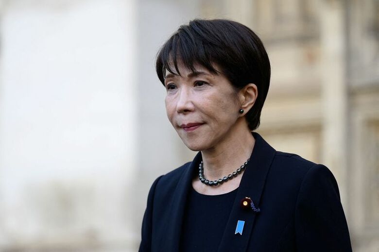 写真は高市首相。6月14日、ロンドンで代表撮影。REUTERS