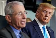 トランプ一転、ファウチ感染研所長を解任せず持ち上げ