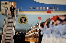 トランプ氏が北京到着、中国に「開放」要求へ　通商・安保協議も