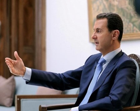 　４月１１日、米ホワイトハウスのスパイサー報道官は１、ロシアはシリア情勢を巡り国際的な孤立を深めていると述べた。写真はシリアのアサド大統領。提供写真（２０１７年　ロイター/SANA/Handout via REUTERS）