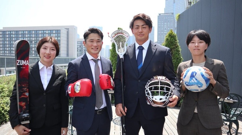 アスリートのセカンドキャリア支援にも力を入れるタミヤホーム。9割以上の従業員にアスリート経験がある。