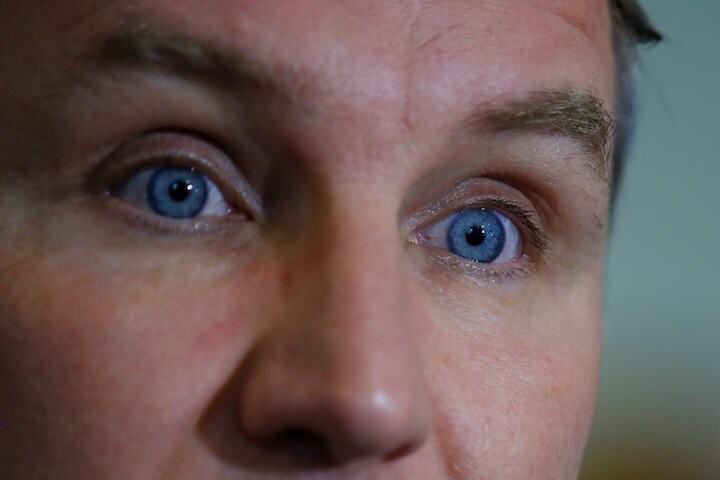 独極右AfDのなかでも過激な指導者といわれるヘッケ（2020年5月）Hannibal Hanschke-REUTERS