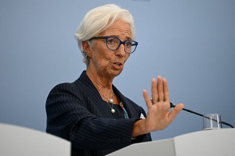 ECBのラガルド総裁、9月10日撮影 REUTERS/Annegret Hilse/File Photo