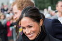メーガン妃（2018年1月、ウェールズ・カーディフ）　ComposedPix-Shutterstock