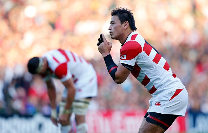 南アフリカ代表に勝利した日本代表は世界中のスポーツファンから称賛された  Eddie Keogh-REUTERS