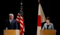 米国防長官は中国非難するも軍事行動は排除　日本に防衛負担増を示唆