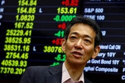 三村財務官、為替市場含む市場動向で韓国当局と緊密に対話