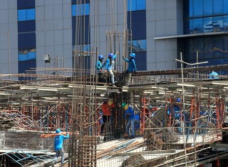 　１月２３日、２０１９年のフィリピンの国内総生産（ＧＤＰ）伸び率は５．９％と、政府目標の６．０－６．５％を下回り、８年ぶりの低水準となった。写真はマニラで２０１８年５月撮影（２０２０年　ロイター／Romeo Ranoco）