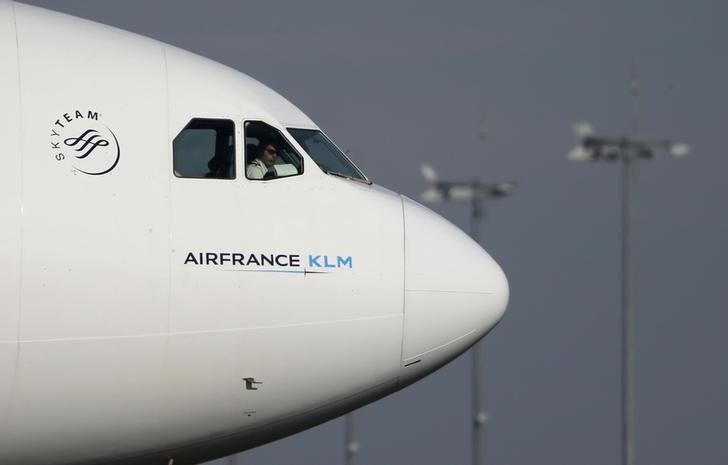 １２月８日、米サンフランシスコ発パリ行きのエールフランス０８３便が「匿名の脅迫」を受けたため、目的地を急きょカナダのモントリオールに変更した。パリで１０月撮影（２０１５年　ロイター／Christian Hartmann）