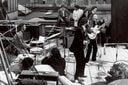 告知なしで行われたライブはビートルズ最後のステージになった（1969年1月）　EXPRESS/GETTY IMAGES