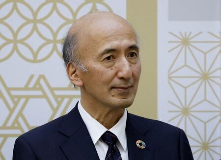 　中曽宏・元日銀副総裁（大和総研理事長）はロイターのインタビューに応じ、米国の高関税政策を巡る経済・物価の不確実性が十分に晴れ、経済・物価見通しに確信が得られれば、日銀は再利上げを模索するとの見方を示した。写真は２０２２年６月、東京都内で撮影（２０２５年　ロイター/Issei Kato）