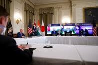 日米豪印、途上国のワクチン支援で一致　菅首相｢中国の現状変更に反対｣