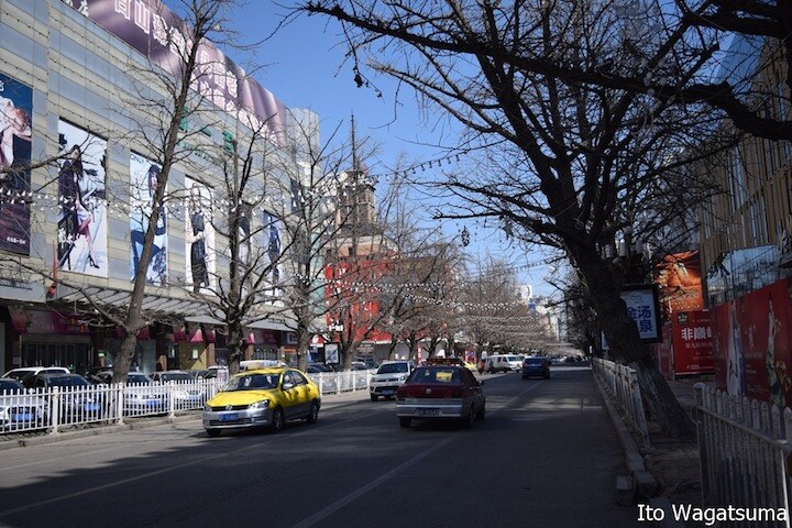 日本人が拘束された場所の1つ遼寧省丹東  (C)我妻伊都