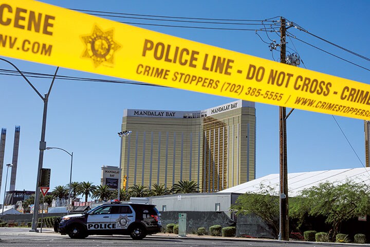 ラスベガスで起きた銃乱射事件に対してもISISは犯行声明を出した　Lucy Nicholson-REUTERS