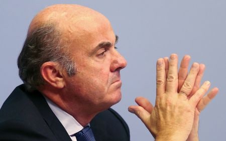 　１２月２２日　欧州中央銀行（ＥＣＢ）のデギンドス副総裁（写真）は、インフレ抑制に向けてＥＣＢが一定期間は現在のペースで金利を引き上げる可能性があるとの認識を示した。２０１９年９月、フランクフルトで撮影（２０２２年　ロイター／Ralph Orlowski）