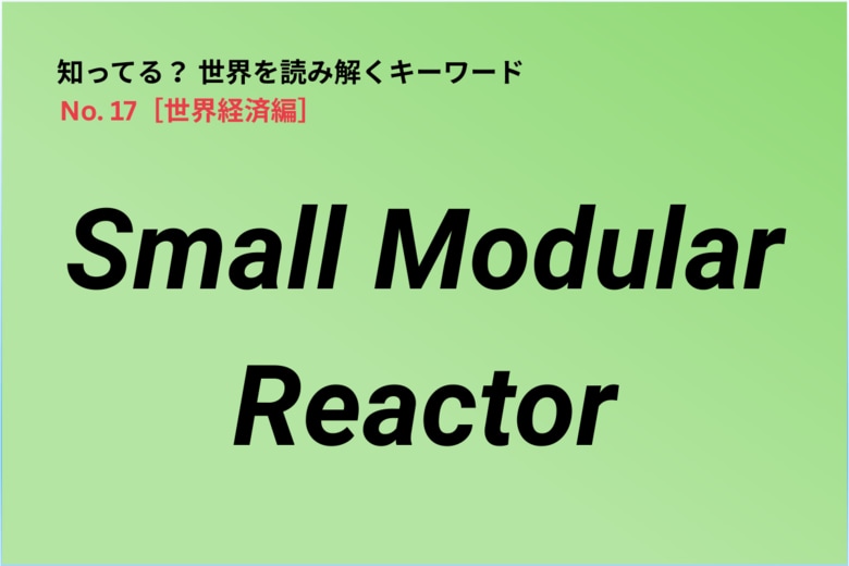 世界経済のキーワード「Small Modular Reactor」　Newsweek Japan