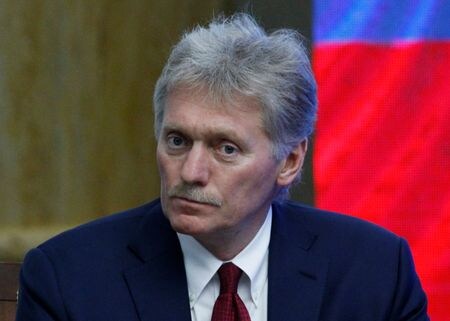 　２月５日、ロシアのペスコフ大統領報道官は、欧米諸国が制裁の一環として凍結しているロシア資産について、ウクライナ向け資金調達の担保に活用することは違法だと指摘し、実際に行われれば何年もの訴訟を引き起こすと警告した。キルギスのビシュケクで２０２３年１０月撮影（２０２４年　ロイター/Vladimir Pirogov）