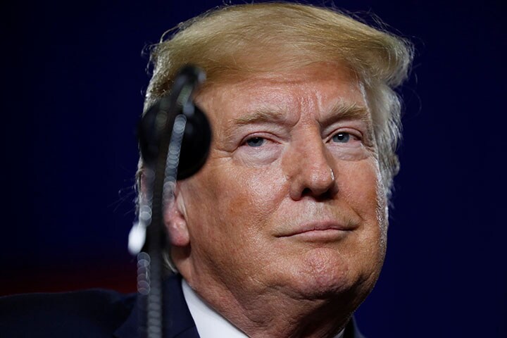 トランプは「人権は米市民だけに適用される」と考えている　Kevin Lamarque-REUTERS