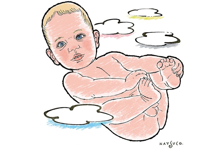 ILLUSTRATION BY NATSUCO MOON FOR NEWSWEEK JAPAN