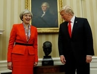 訪米したメイ首相にも二つの顔――中国CCTVで春節の挨拶