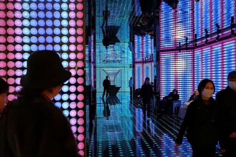 南京にある商業施設「南京徳基広場」で２０２５年１２月撮影。REUTERS/Go Nakamura