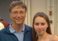 【写真】誰かに似ている...？ ビル・ゲイツの不倫相手とされているロシア人女性