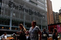 ＮＹＴ第2四半期デジタル購読者数、純増分が予想に届かず　サイトへの流入減少