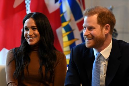 　英国の高位王族の地位から退き、北米で過ごす時間を増やすと発表していたヘンリー王子の妻メーガン妃が、長男のアーチーちゃんに会うため、カナダに戻った。１月７日、ロンドンで撮影（２０２０年　Daniel Leal-Olivas/代表撮影）