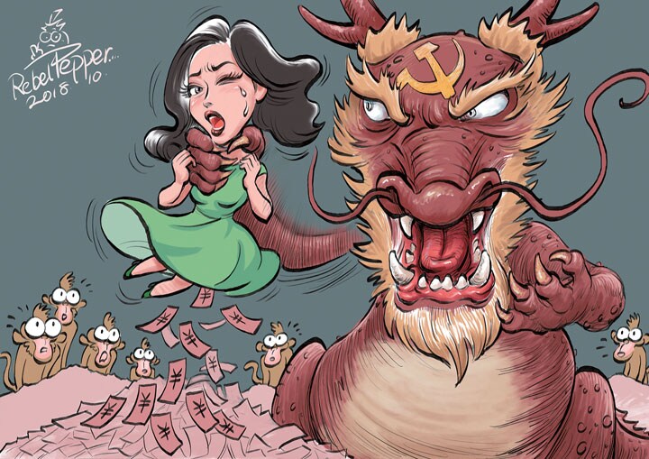 Killing Many Birds with One Stone  (c)2018 REBEL PEPPER/WANG LIMING FOR NEWSWEEK JAPAN