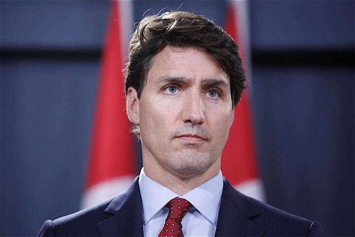 ６月４日、８─９日にカナダで開催される先進７カ国（Ｇ７）首脳会議（サミット）では、トランプ米大統領の経済と外交に関する一連の言動を受け、米国とその他６カ国に分断されている構図が見込まれる。写真は５月、議長を務めるカナダのトルドー首相（２０１８年　ロイター/Chris Wattie）
