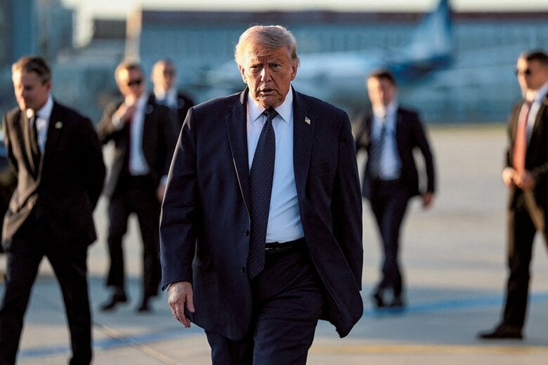 結局はトランプが米外交の方向性を決めている（6月17日、パリ）　EVELYN HOCKSTEIN-REUTERS