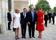 米仏首脳会談、トランプがパリ協定離脱の見直しを示唆？