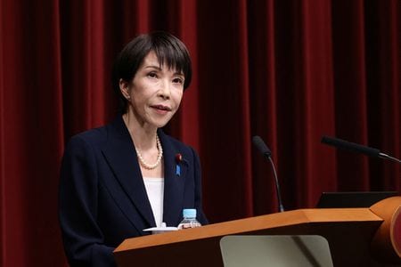 １月１９日、首相官邸で撮影（２０２６年　代表撮影）