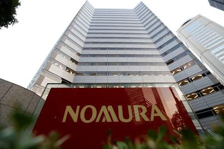 　１月３１日、野村証券は徳島県を地盤とする阿波銀行と、金融商品仲介業務での包括提携で基本合意書を締結した。写真は都内で２０１６年１１月撮影（２０２０年　ロイター／Toru Hanai）