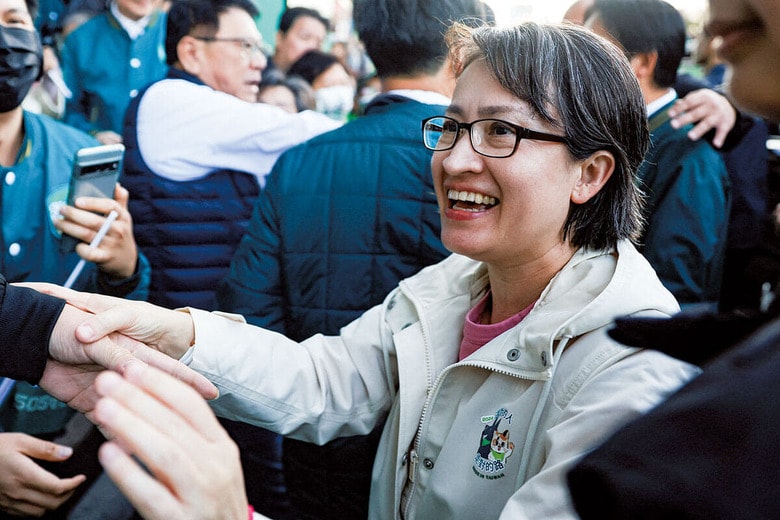 アメリカ政界との人脈が「太すぎる」とも言われる蕭美琴（シアオ・メイチン）台湾副総統　CARLOS GARCIA RAWLINSｰREUTERS