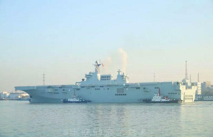 世界記録並み」の急ピッチで強襲揚陸艦の建造を進める中国 | ニューズ